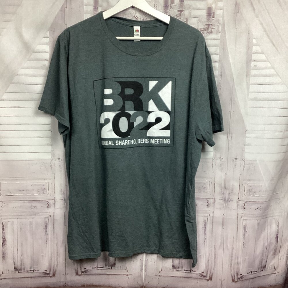 Berkshire Hathaway Annual Shareholders Meeting Tee Shirt 2022 XL